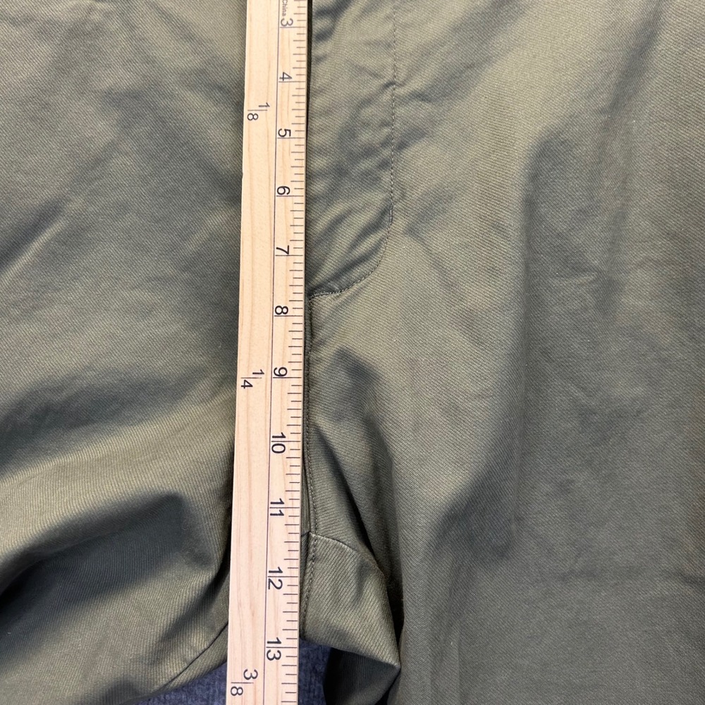 Perk Feel Good Chinos Mens 38x30 Olive Green Slim Fit Stretch Cotton Pants - Picture 8 of 8
